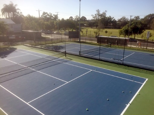 Tennis Court Upgrade 2015